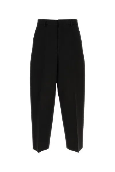 VALENTINO VALENTINO GARAVANI BLACK WOOL BLEND PANT