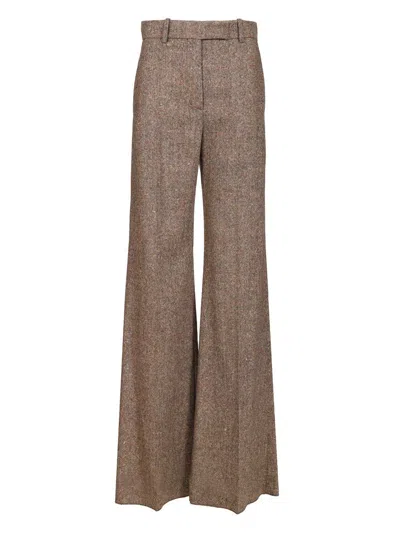 VALENTINO PANTALONE | GREY - BEIGE | BOTTONATO NATTE' JEANS BROWN