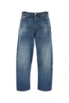 Valentino Blue Washed-effect Denim Jeans