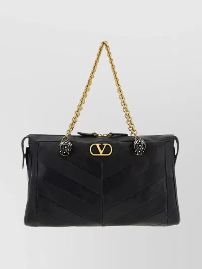 VALENTINO GARAVANI PANTHEA SHOULDER BAG CHAIN STRAP