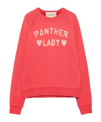 VALENTINO PANTHER LADY SWEATSHIRT