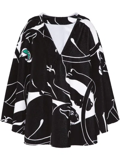 Valentino Panther-print Tunic
