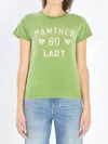 Valentino Panther T-shirt In Green