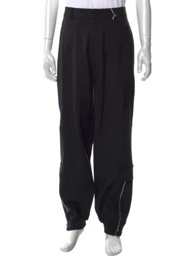 Pre-owned Valentino Pants In Black