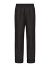 Valentino Black Wool Jeans & Pant In Gray