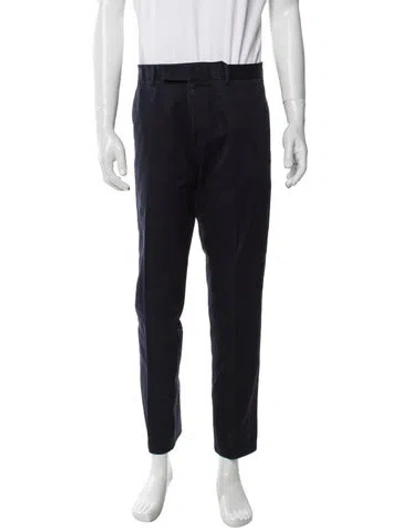 Pre-owned Valentino Pants In Blue