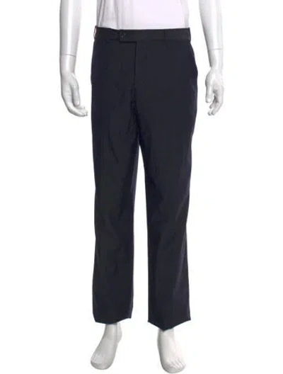 Pre-owned Valentino Pants In Blue