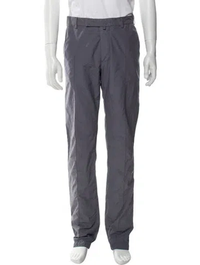 Pre-owned Valentino Pants In Gray