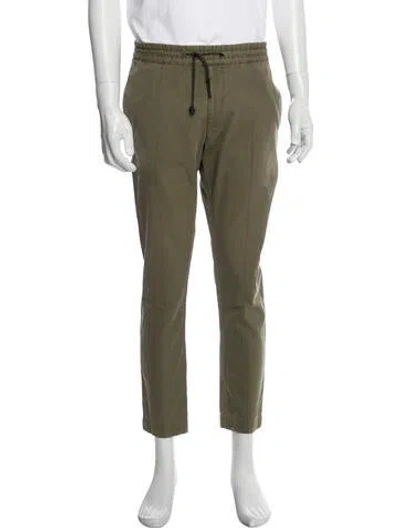 Pre-owned Valentino Pants In Green