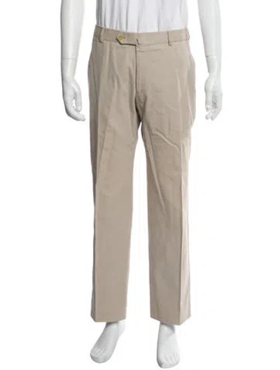 Pre-owned Valentino Pants In Neutral