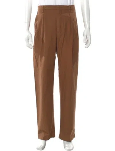 Pre-owned Valentino Pants In Neutral