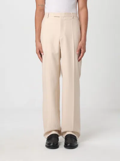 Valentino Pants  Men Color Butter In Neutral