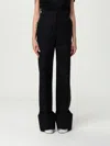 Valentino Women's Virgin Wool Trousers In Black
