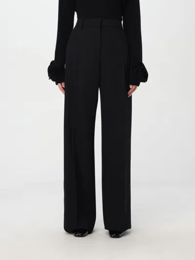 Valentino Pants  Woman Color Black In Schwarz