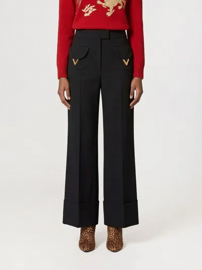 Valentino Pants Woman  In Black