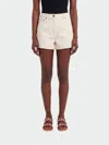 Valentino Garavani Vgold Shorts Bermuda And Short Beige In White