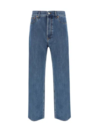 Valentino Pap Jeans In Blue