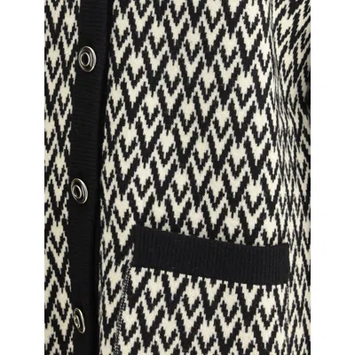Valentino Pap V Cardigan In Black