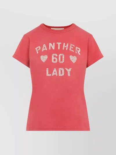 Valentino Paris Graphic Print Crew Neck T-shirt