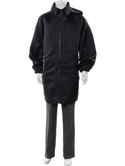 Pre-owned Valentino Parka W/ Tags In Blue