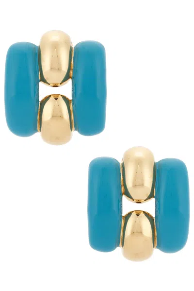 Valentino Garavani Pas Plus Earrings In Blue