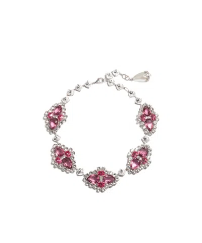 Valentino Garavani Pas Plus Necklace In Red