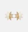 Valentino Pas Plus Swarovski-embellished Earrings In Gold