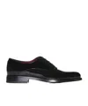 Valentino Patent-leather Oxford Shoes In Black