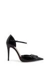 Valentino Signature Patent Leather Pump In Black