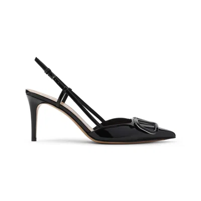 Valentino Garavani Valentino Patent Leather Slingback Pumps