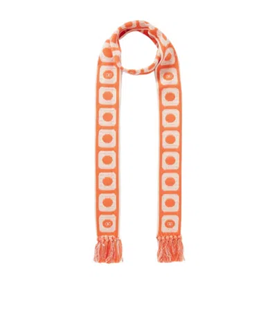 Valentino Pattern-jacquard Scarf