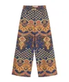 Valentino Pattern Jeans In Multicolor