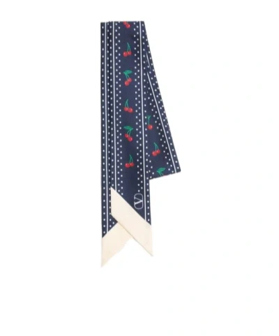 VALENTINO VALENTINO GARAVANI CHERRYFIC BANDEAU SCARF