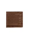 Valentino Pattern Scarf In Brown