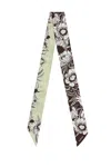 Valentino Pattern Scarf In Multicolor