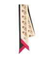 Valentino Petit Charles Silk Bandeau Scarf In Nude