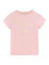 Valentino Garavani Printed Cotton T-shirt Clothing In Pink