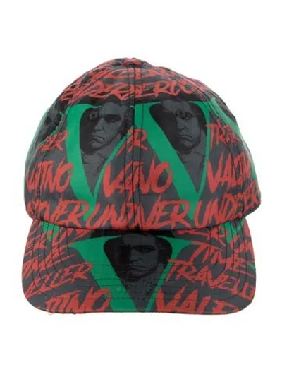 Pre-owned Valentino Garavani Patterned Baseball Cap In Multi