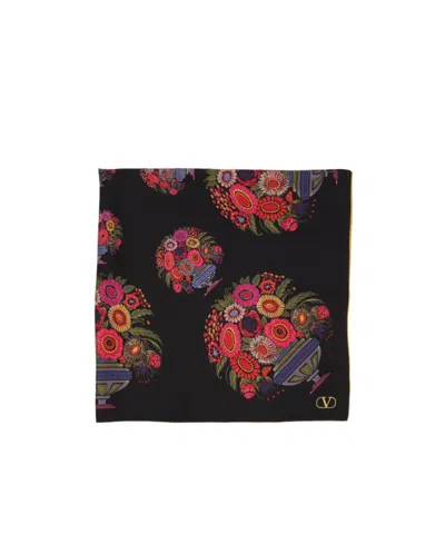 Valentino Patterned Scarf