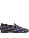 Valentino Patterned Slipper Shoes