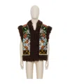 Valentino Patterned Vest In Multi