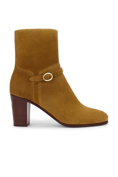 Valentino Garavani Pattie Boot In Brown