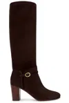 Valentino Pattie Boot In Brown