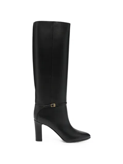 Valentino Garavani Pattie Knee-high Boots In Black