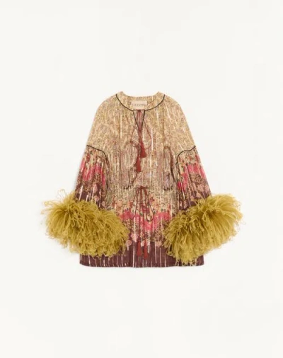 Valentino Pekin Voyage Imaginaire Paisley Top Woman Multicolour 40