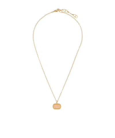 VALENTINO GARAVANI VALENTINO VLOGO SIGNATURE NECKLACE