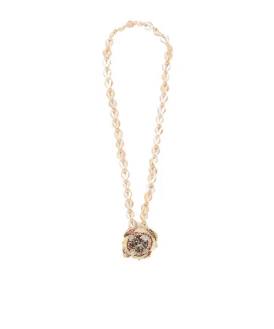 Valentino Garavani Pendant Necklace In Gold