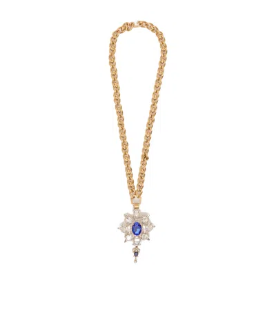 Valentino Garavani Pendant Necklace In Yellow