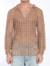 Valentino Openwork Sweater Sweaters And Cardigans Multicolor