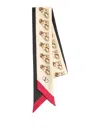 Valentino Petit Charles Silk Bandeau Scarf In Multi